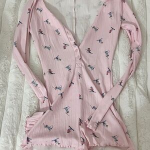 La Vie En Rose pj romper